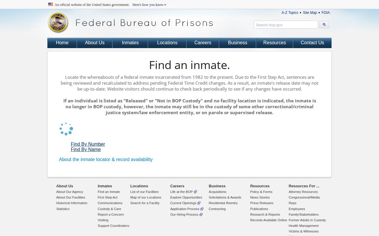 federal custody release record source for Hamilton County detainees
